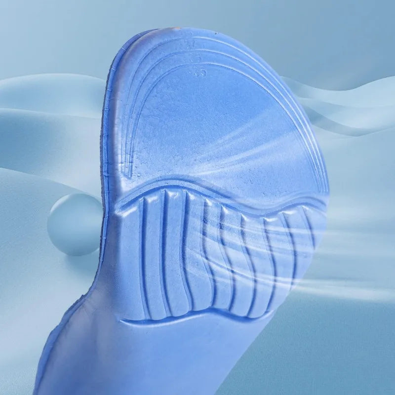 Arch Support Insoles Plantar Fasciitis Relief Orthotic Inserts Shock Absorption EVA Gel for Running Sports Shoes Work Foot Pain