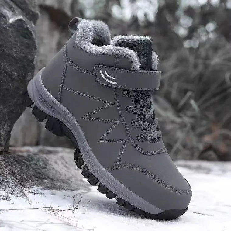 Winter velvet men shoes, Top Quality Casual  Waterproof boots.
