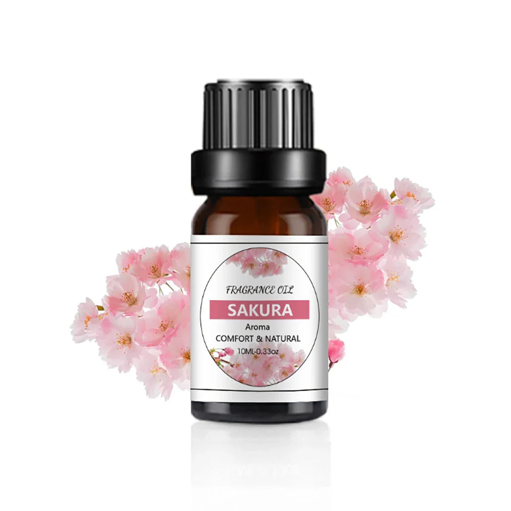 10ml Essential Oil Purifier Aroma Natural Plant Car Air Humidifier  Extraction Oil with Dropper for Diffuser for Home Appliance