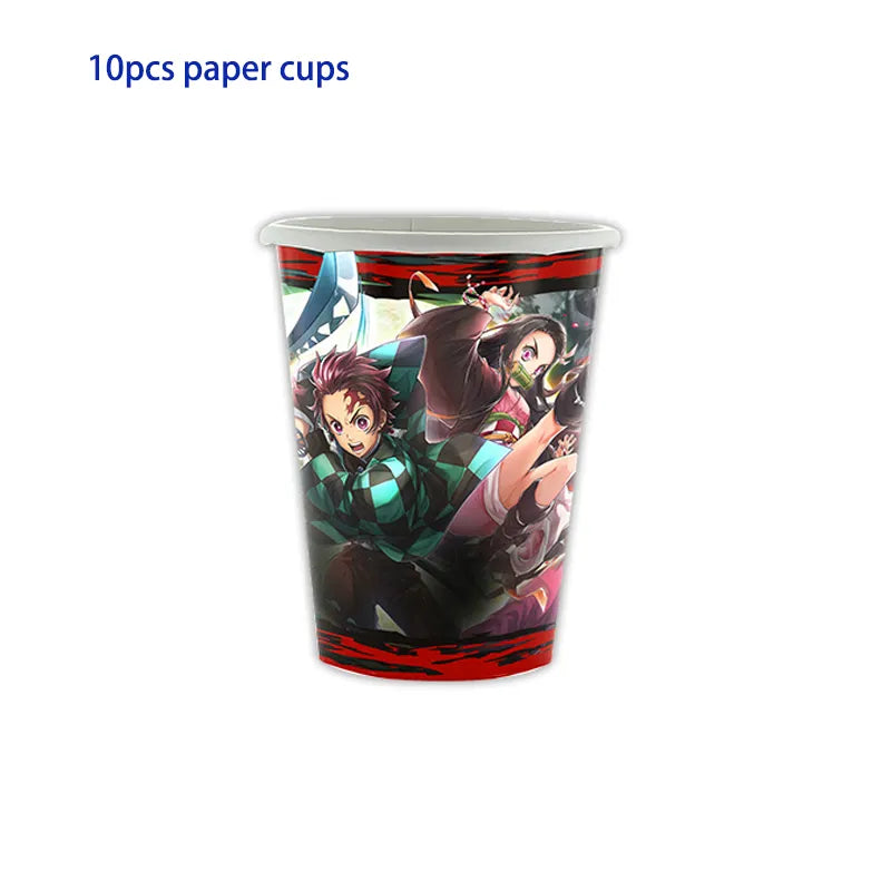 Anima Demon Slayer Party Decoration Supplies