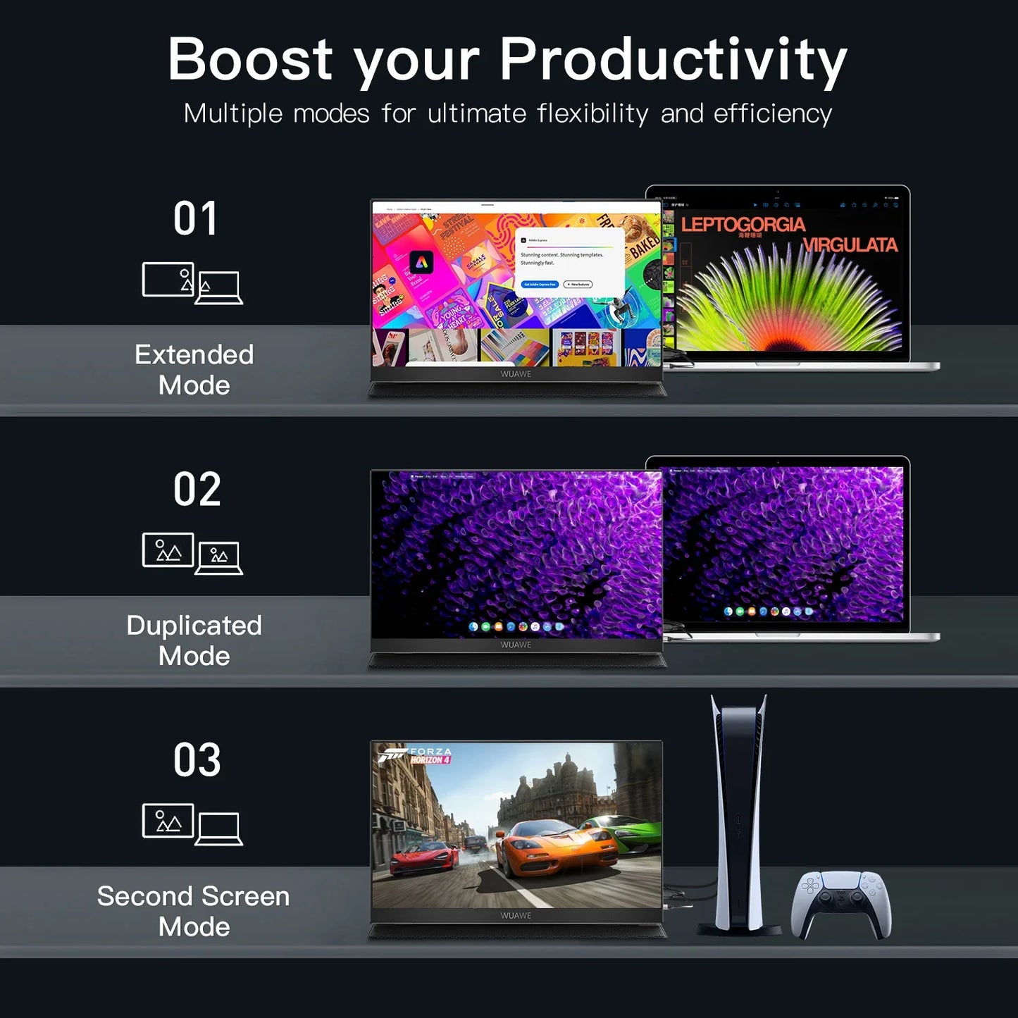 15.6 inch Portable Monitor for Laptop,1080P 72 NTSC 100S RGB USB C, HDMI Travel External Second Computer Screen with HDR.