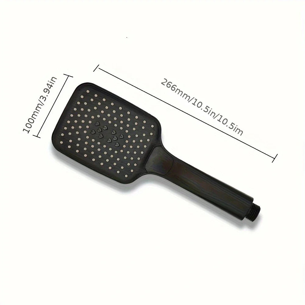 Large Area Shower Head 3 Modes Adjustable High Pressure