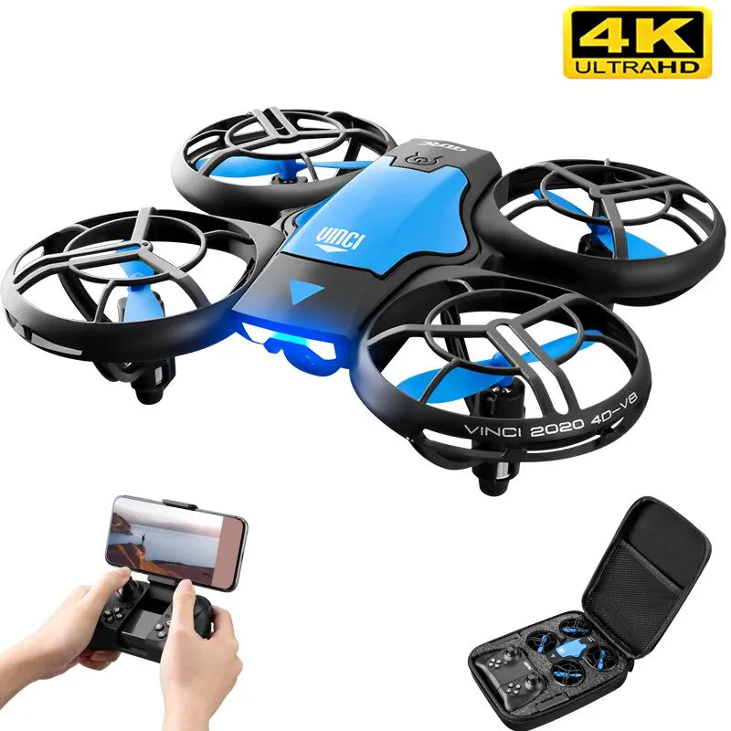 V8 Drone Gesture Sensor Full Protection 4K HD Camera Primary School Students Small Flying Machine Remote Control Aircraft