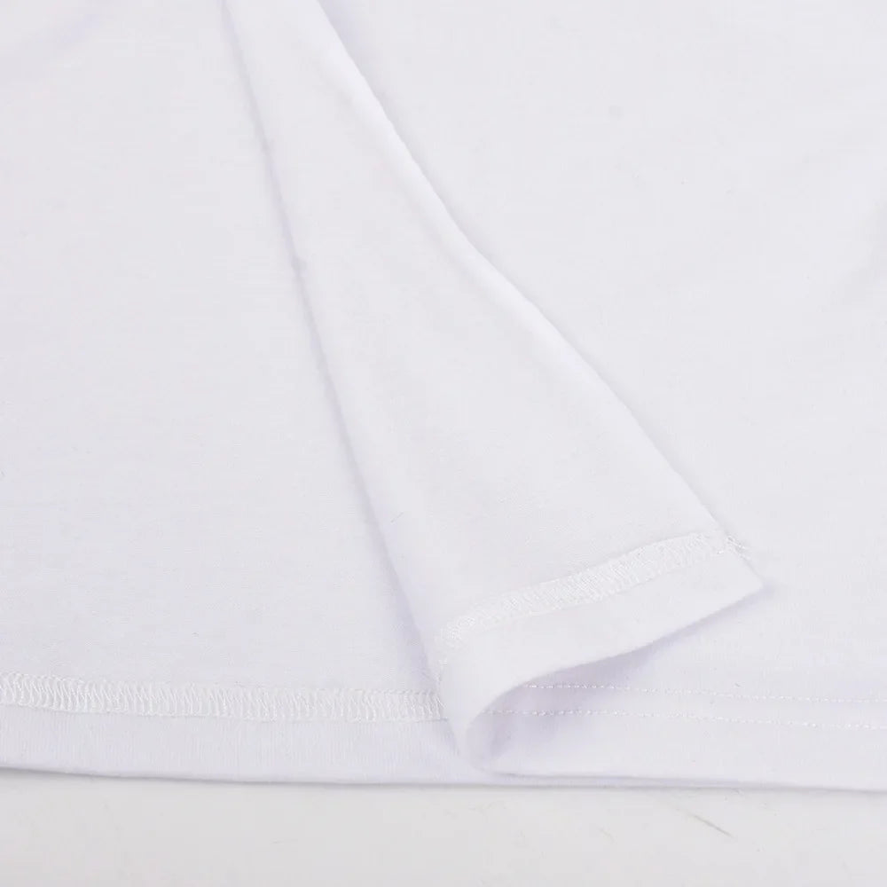 Perl White Cross Hollow Out Shirts for Women Summer Short Sleeve Female Clothes Fashion Christianity Pattern Crop Top Casual Tee