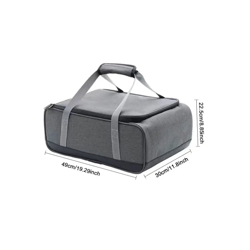 Outdoor Camping Cookware Bag  Cutlery Pouch Large Capacity Tableware Handbag Outdoor Stove Tableware Storage Bag for Picnic BBQ