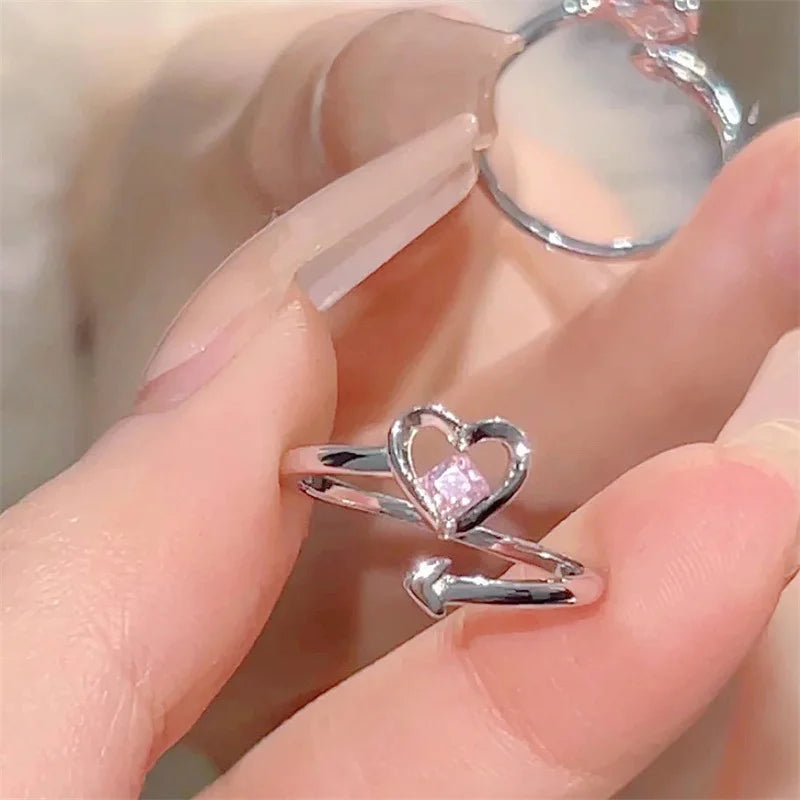 New Arrived Romantic Lovely Pink Bowknot Design, Female Exquisite Jewelry.