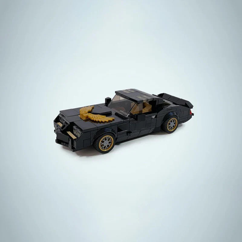 350PCS MOC Firebird Trans Am Speed Champions Super Sports Cars Building Blocks Model Bricks Set Kids Toys Gifts For Boys Girls