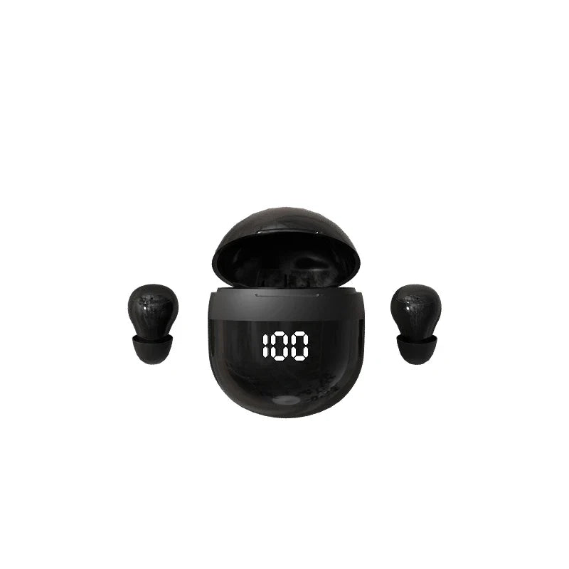 Heavy Bass Sleep Headphones Wireless Bluetooth Earphones With Mic Sports Earbuds Noise Reduction Mini HD Headset For Smart Phone