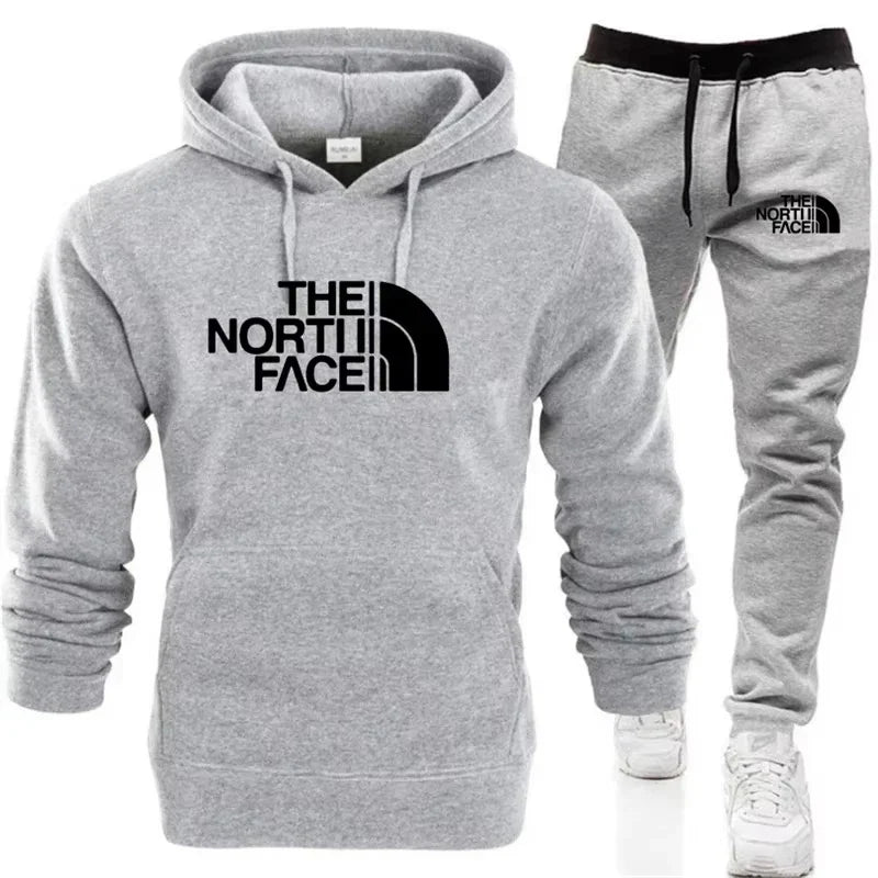 2025 Autumn/Winter Hoodie Set - Fashionable Trendy Print Style.