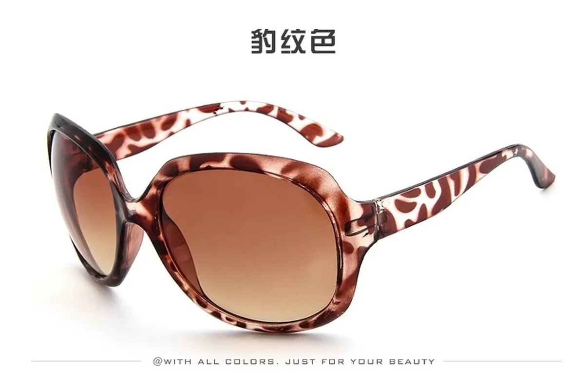 New Fashion Large Frame Sunglasses, European and American Fashion Glasses, Women's Street Photography, Vacation Sunglasses