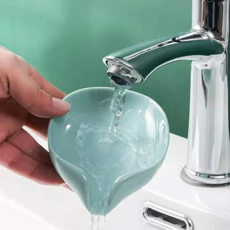 Soap Holder Leaf Shape Box Suction Cup Tray Kitchen Bathroom Accessories