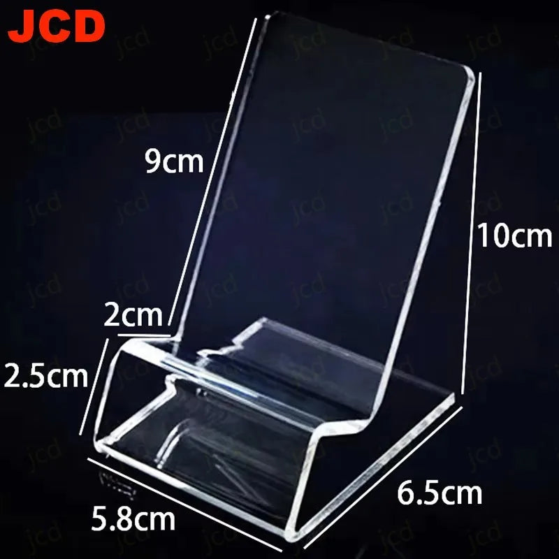 1piece For GB GBC GBA SP 2DS 3DS PSP PSV Game Console Exhibition Clear Plastic Transparent Stand Shelf Window Counter Display