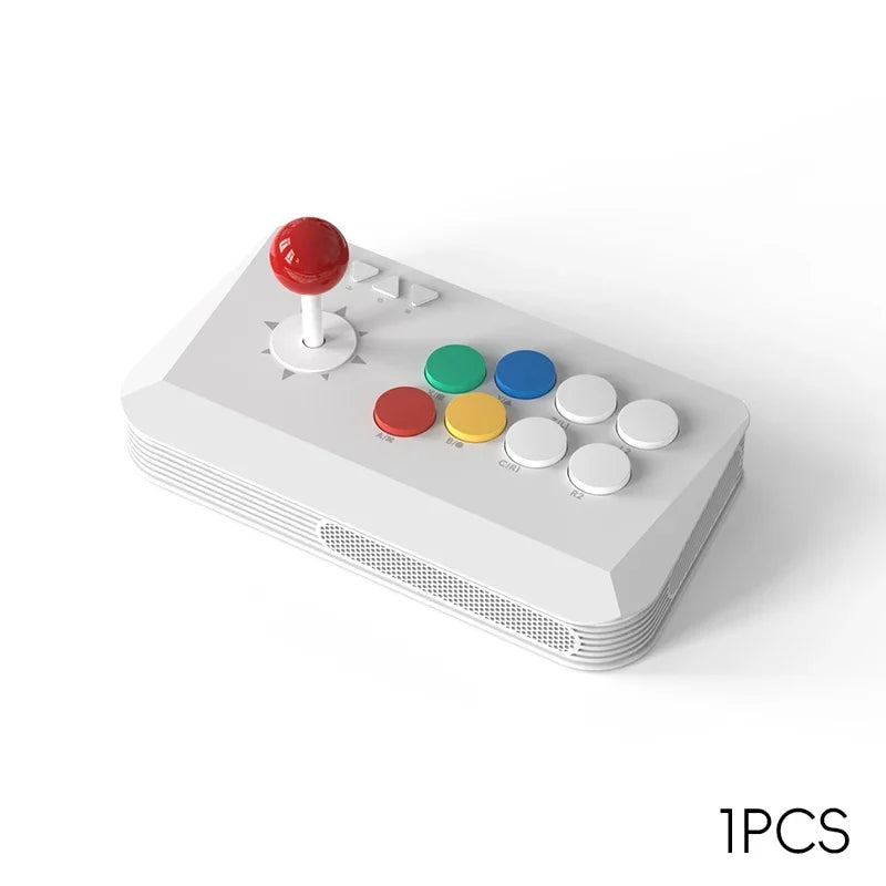 DATA FROG Y5A Wireless Arcade Fight Stick Game Controller with 2.4G Receiver & Wired Mode For Switch 2 / Windows PC