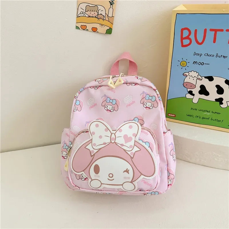 Sanrio Hello Kitty Children's Bags Cartoon Cute Boys and Girls Burden Reduction Kindergarten Backpack Children Backpack