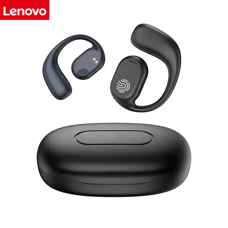 New Lenovo Bone Conduction Earphones Sports Bluetooth 5.3 Wireless Earbuds HiFi 9D Stereo Waterproof Touch Control Noise Cancel