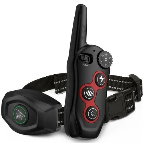 Automatic Bark Stopper Collar, Remote Control Electric Dog Training Device, Pet Training Waterproof Pet Dog Collar for All Dog