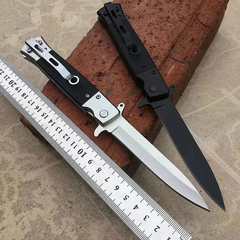 Multi-functional high-hardness folding knife Folding knife Portable mini knife wilderness camping knife