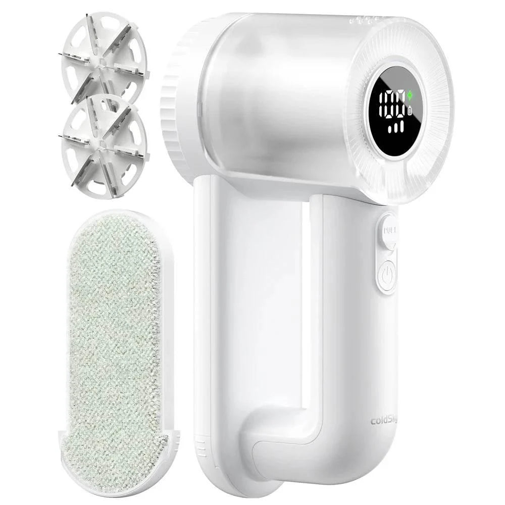 Rechargeable Fabric Shaver Electric Lint Remover with Digital Display