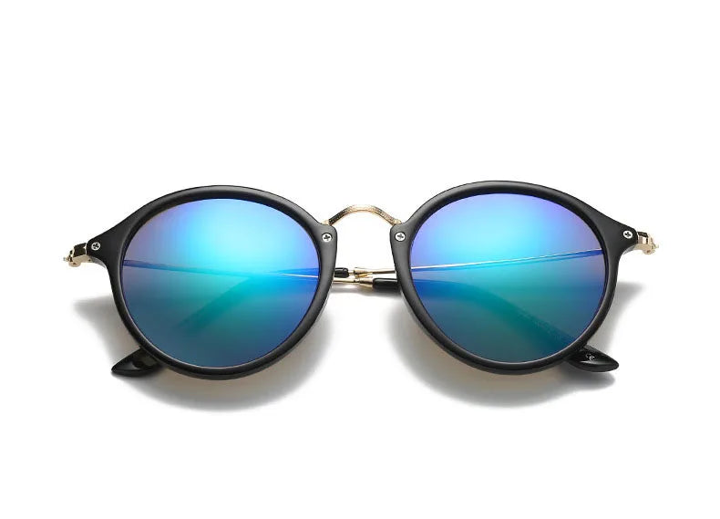 2024 New Round Sunglasses Ladies Retro Trend Transparent Personality Women's Brand Designer Sunglasses High Quality UV400