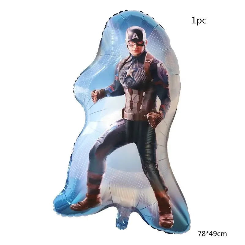 Super Hero Spiderman Foil Balloon Birthday Theme Party Decoration Baby Shower Inflatable Toy Air Globos Supplies