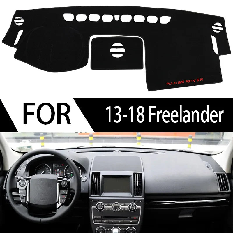 FOR 13-18 Freelander Sunscreen pad Automotive interior modification Central control dashboard pad Light blocking pad
