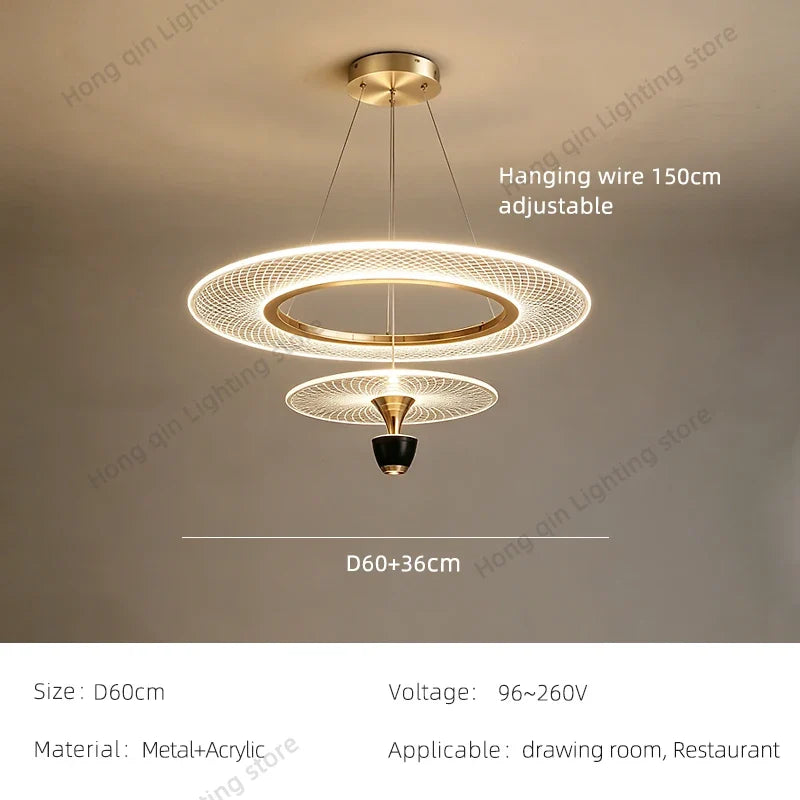 Living Room Chandelier Modern Villa Dining Room Pendant Lamp Designer Pendant Light Factory Dropshipping Chandelier