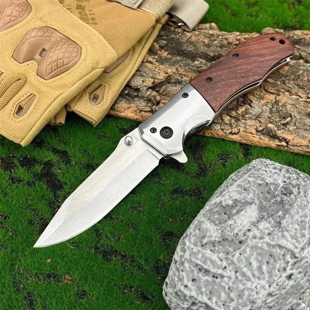 Folding Pocket Knife, EDC Knife With Pocket Clip For Men And Women, Outdoor BBQ Camping Knife, Hiking Knife, Fishing Knife