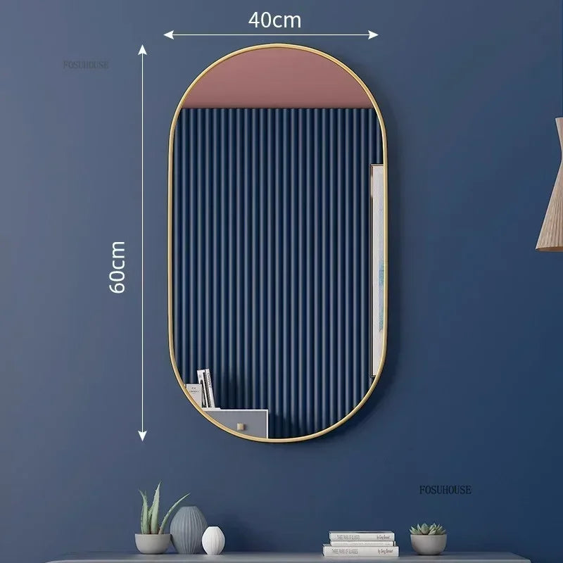 Room Decoration Wall Mirrors Bathroom ,Home Decorations, Custom Room Design