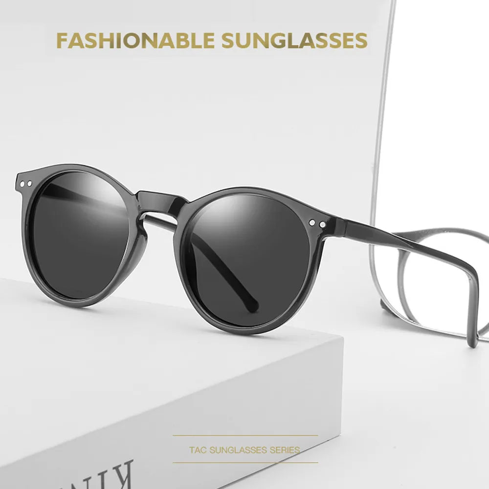 Polarized Sunglasses Men / Women Retro Round Vintage  Sun Glasses UV400