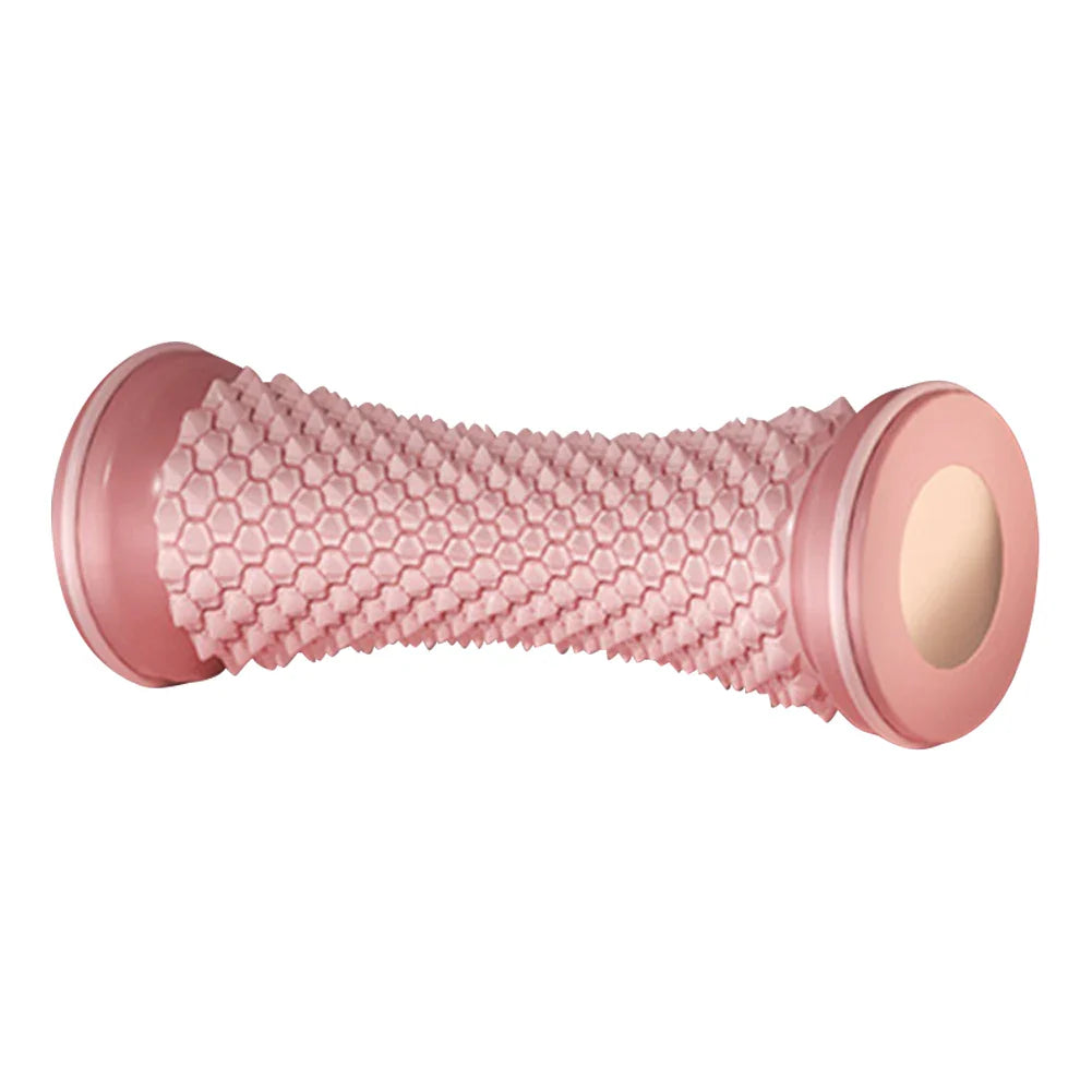 Foot Massage Roller Ergonomic Yoga Plantar Foot Roller Multifunctional Reflexology Foot Massager for Deep Tissue Muscle Massage