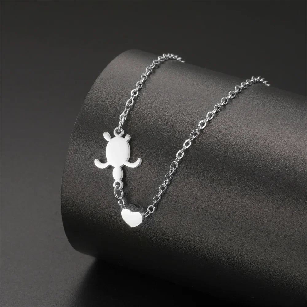 EtherealBe Sea Turtle Pendant Necklace for Women