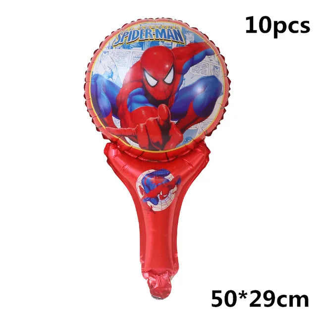 Super Hero Spiderman Foil Balloon Birthday Theme Party Decoration Baby Shower Inflatable Toy Air Globos Supplies