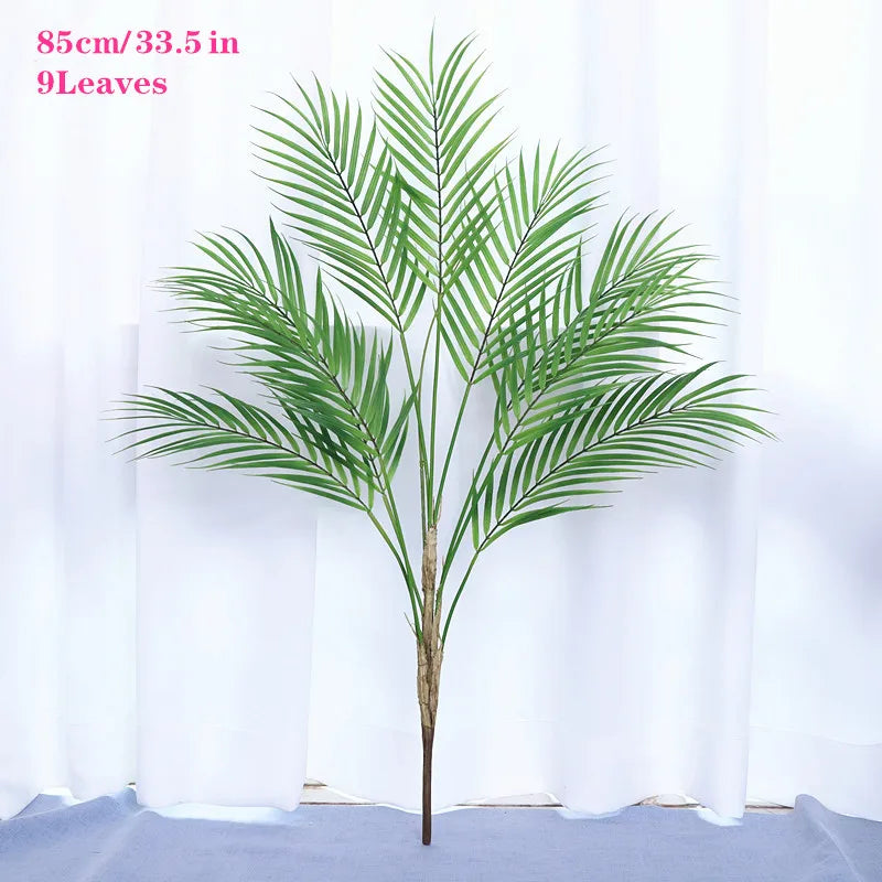 Large Artificial Palm Tree Green Tropical Fake Plants Flower Arrangement Props Home Decoration Hotel Office Deco Accessori