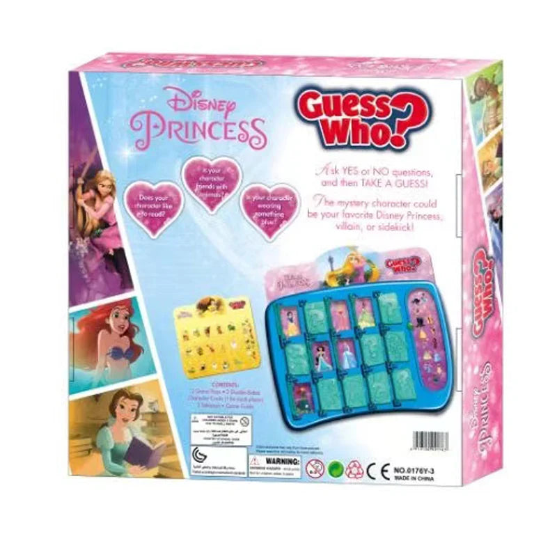 Disney Princess Guess Who? - A Classic Party Game with a Magical Twist - Perfect for Family Game Night
