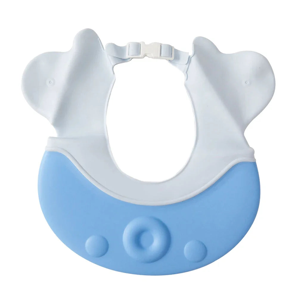 Shampoo Cap Adjustable Wash Shower Hat For Newborns Baby Ear Protection Children Bath Visor Head Cover Cute Octopus Shield
