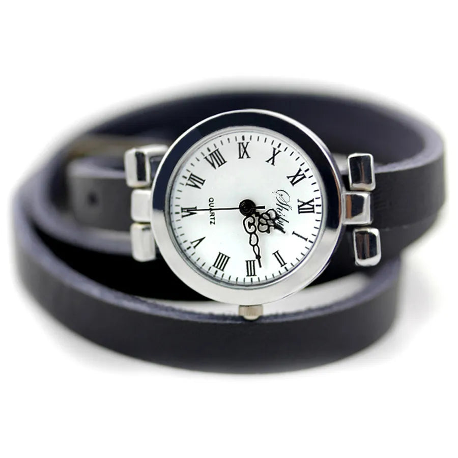 Shsby New  Fashion Hot-selling Women's Long Leather Female Watch  ROMA  Vintage Watch Women Watches