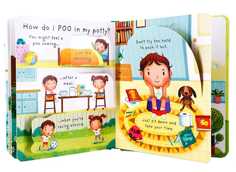 Kids Scientific Knowledge Learning Picture Books Usborne English Daily Knowledge Reading Book Early Educational Montessori