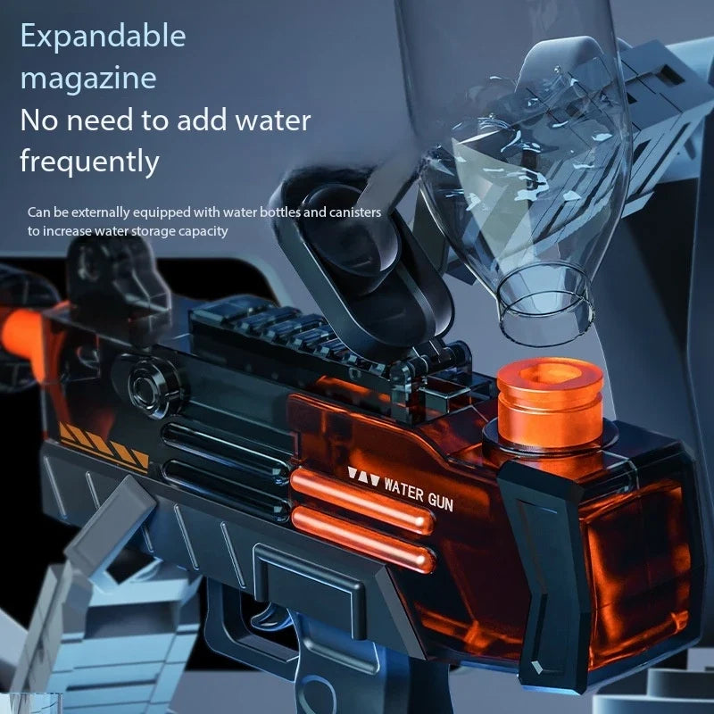 UZI Water Gun Toy Swimming Pool Play Water Adult Shots Games Toy Outdoor Games High Pressure Water Gun Summer Swimming Pool Toys