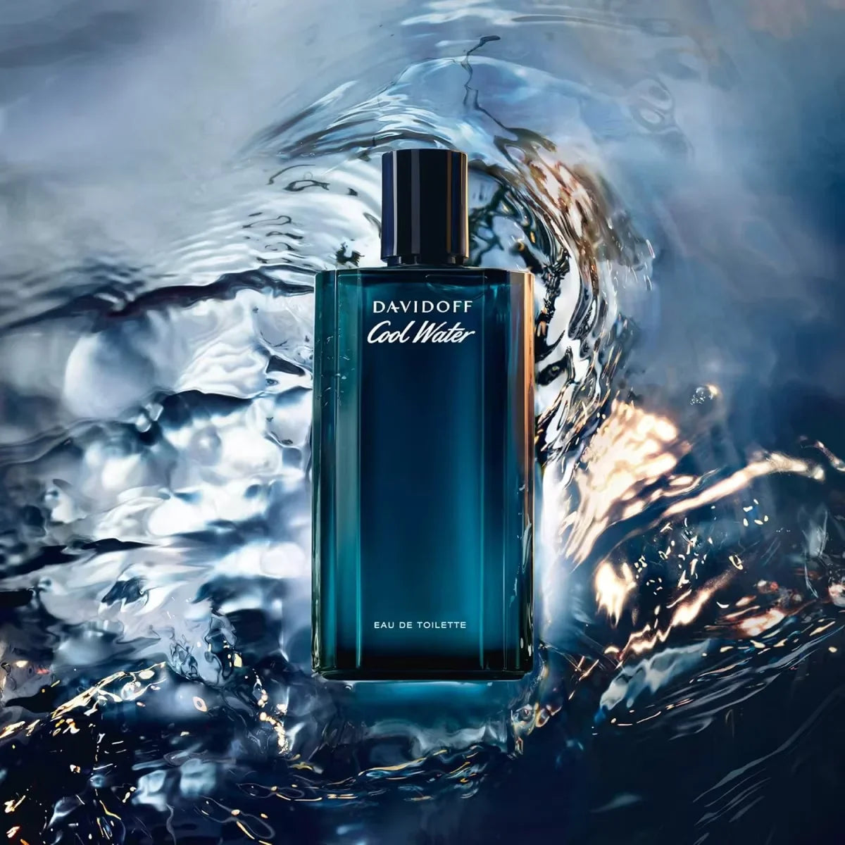 Davidoff Cool Water Eau de Toilette Aromatic Men's Cologne With Notes of Coriander Mint Lavender Amber Long Lasting Fragrance.