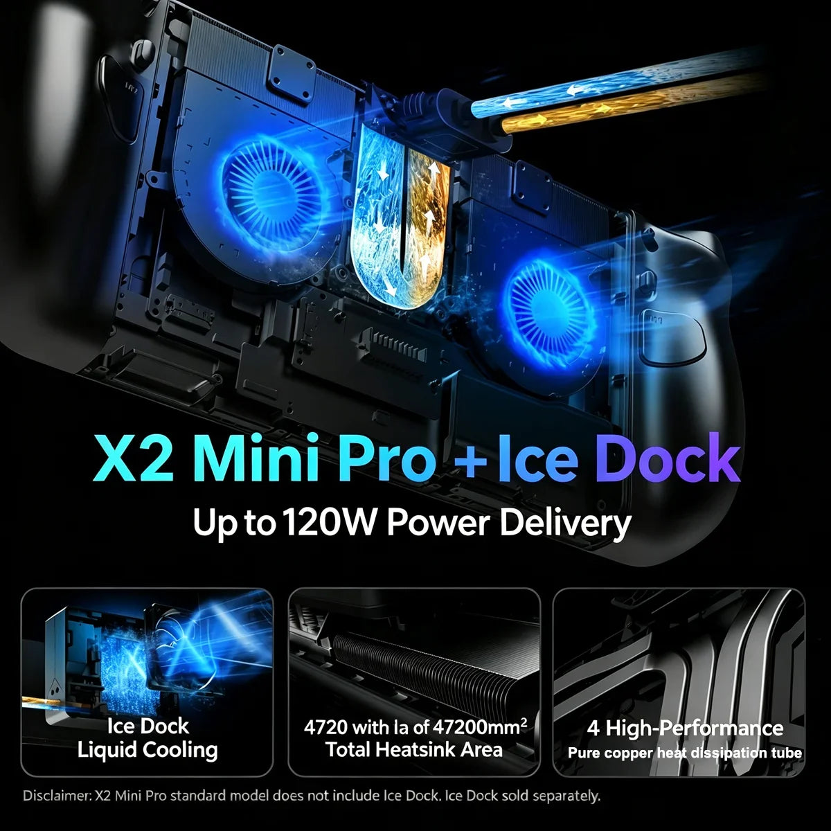 ONEXPLAYER X2 Mini Pro 3-in-1 Gaming Laptop AMD Ryzen™ Al Max+388 64GB+2TB Handheld Game Console 8.8" 144Hz OLED PC Tablet WIFI7