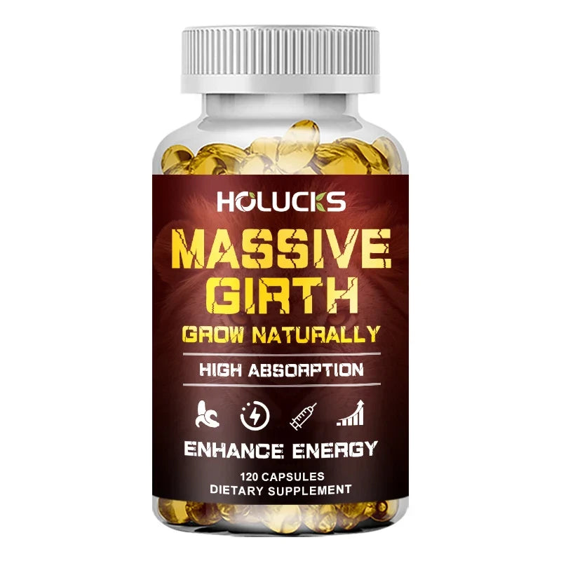 Advanced Men's Health Supplement, with Ashwagandha & Maca Root, Support Male Vitality, Enhanced Stamina, Stress, Performance