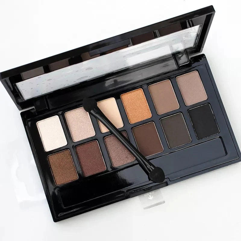 NEW Professional Eye shadow Cosmetic Matte Eye Shadow 12 Colors Make Up Set Nudes Palete Eyeshadow Palette Brighten