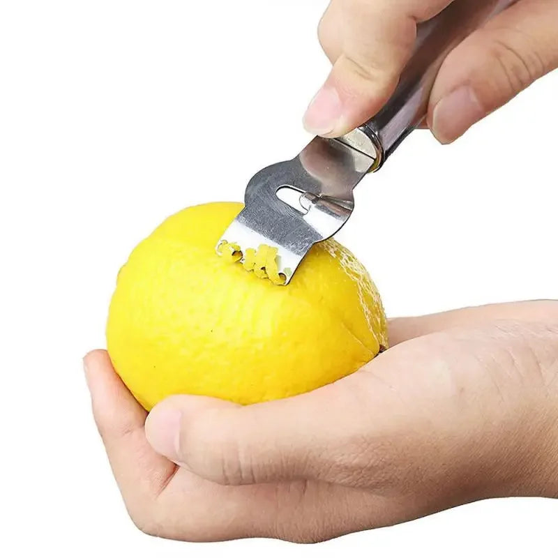 1pc Lemon Zester Grater Stainless Steel Peeler Kitchen Stuff Kitchen Accessories Kitchen Gadgets