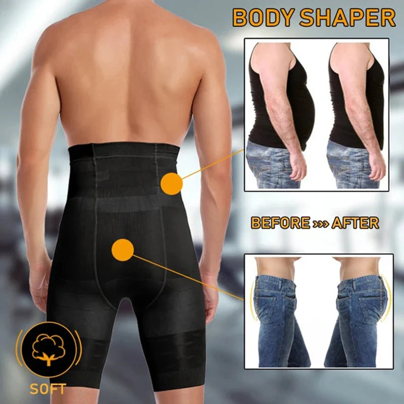 Sculpt & Support: Men's High-Elasticity Comfort Shapewear