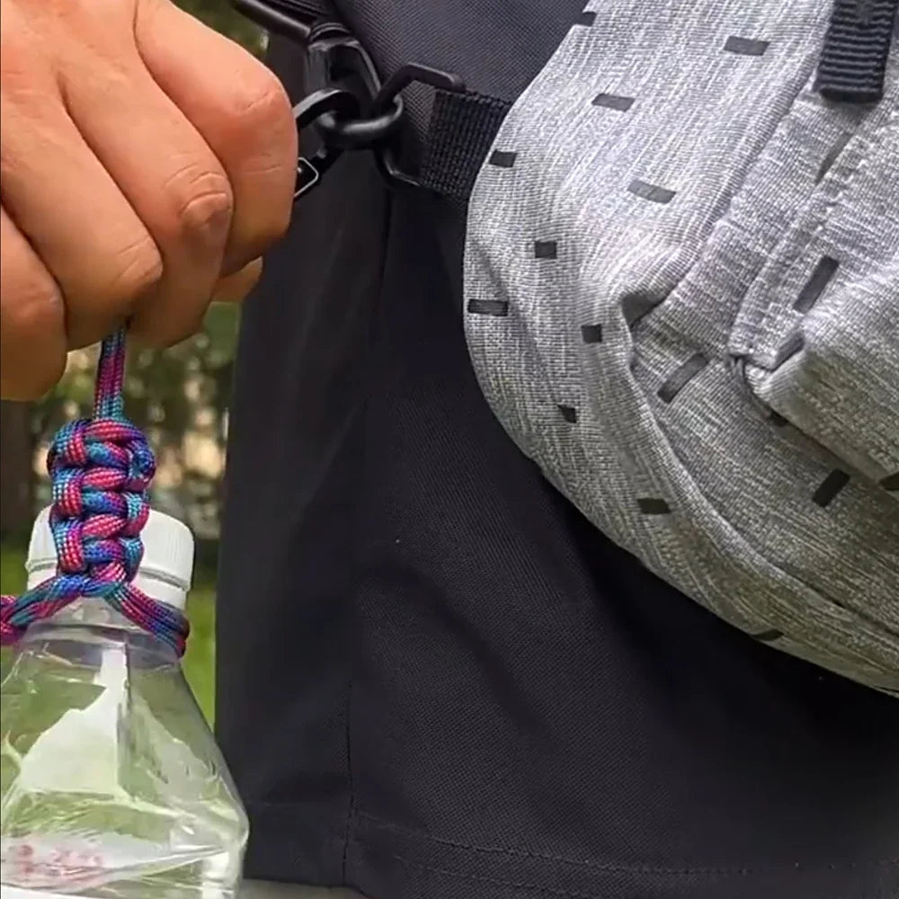 Outdoor Multifunctional Water Bottle Buckle, Kettle Buckle, Umbrella Rope Buckle, Hat Bbuckle, Mineral Water Universal Keychain