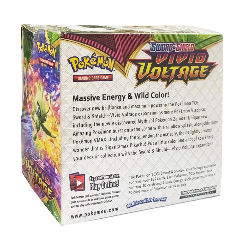 Pokémon Cards TCG: 324Pcs Scarlet & Violet Evolutions Booster Box 36 Pack Box Rare Booster Pack Vamx Collectible Card Toys Gifts