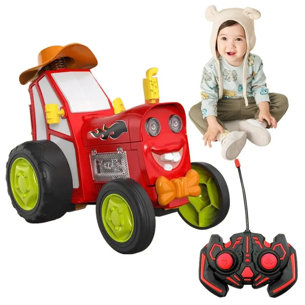Jumping Dancing Car Toy Rechargeable RC Car With Music And Light Fast Stunt RC Car Crazy Jumping Dancing Car Toy For Kids Age 3
