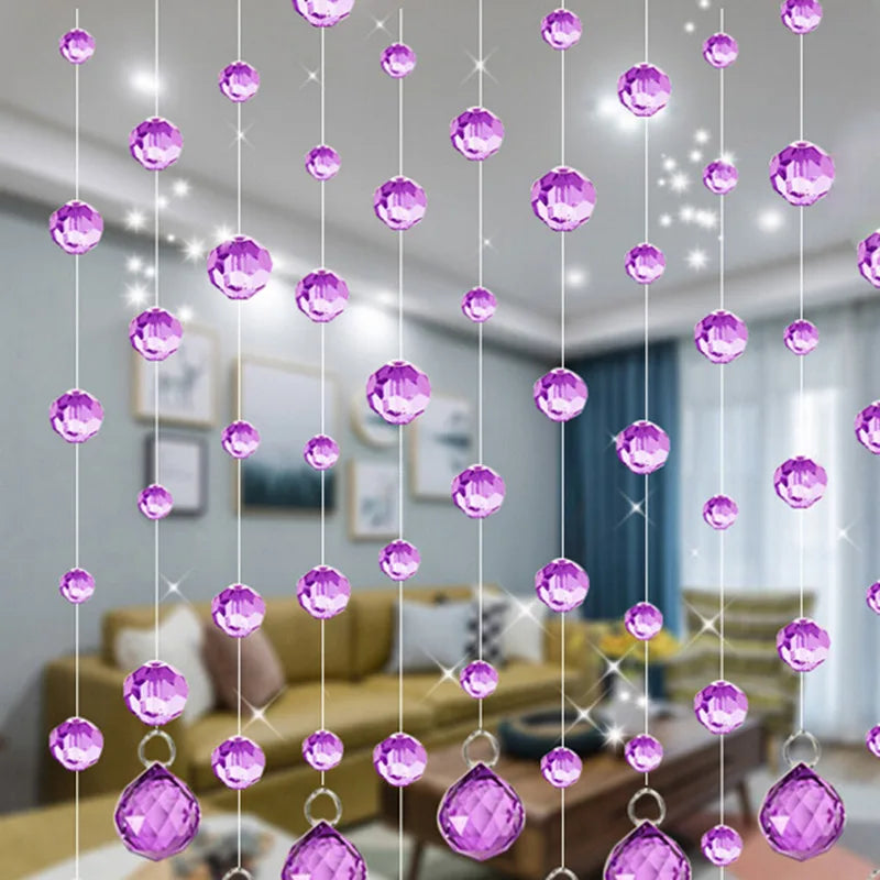 Crystal Glass Bead Curtain European Crystal Bead Curtain.