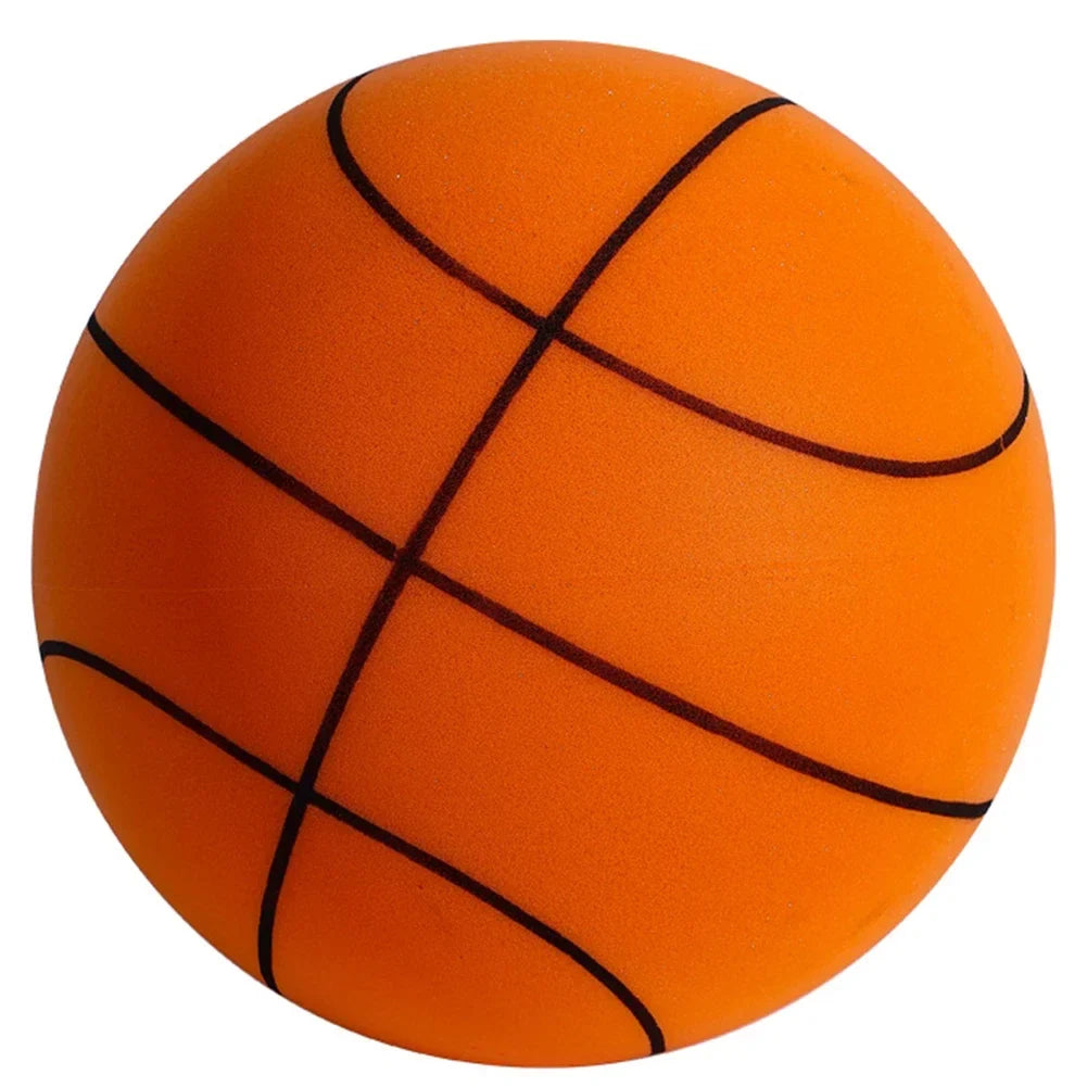 Silent Soft Ball High-Resilience Mute Dribbling Basketball Lightweight 3/5/7 for Various Indoor Activities