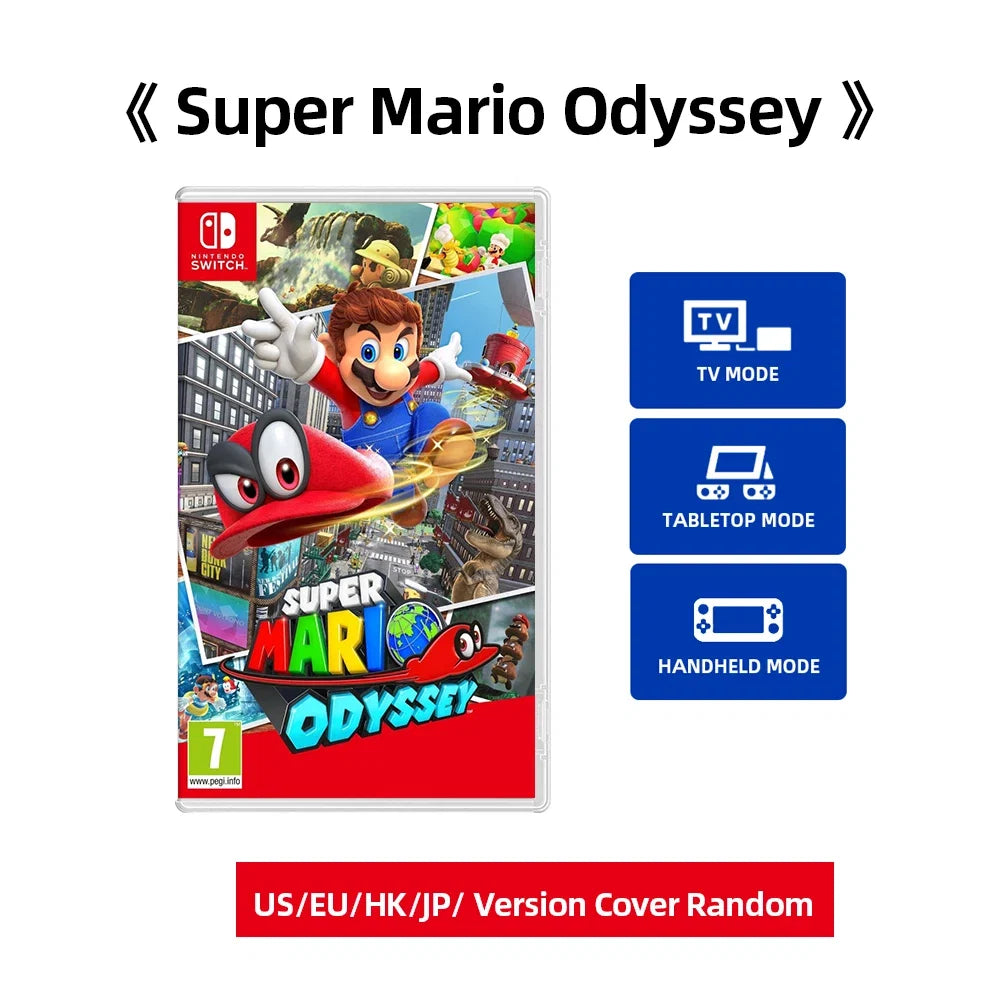 Super Mario Odyssey - Nintendo Swtich Game Deals ACTION Games for Switch OLED Lite Console
